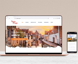 Realisatie webdesign Dagje Brugge